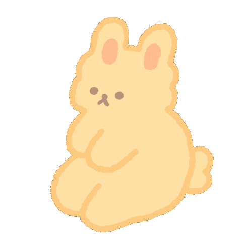 No Way Bunny Sticker