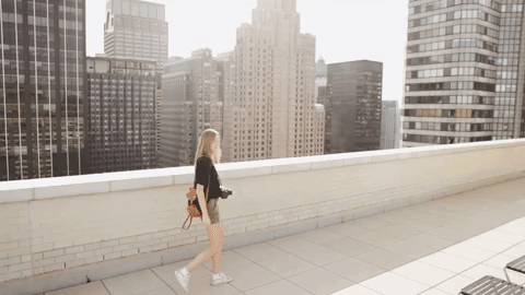 new york city girl GIF by Quote Catalog