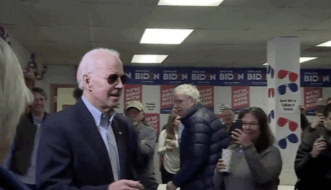 Joe Biden Hug GIF by Election 2020