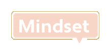 Mindset Sticker by Delphine Barré