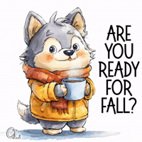 Sweater Weather Fall Vibes GIF