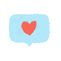 Love Letter Hearts Sticker