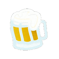 Drunk Cheers Sticker by Mota Italic
