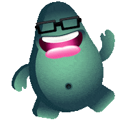 monster hello Sticker by Lagunen Storsenter