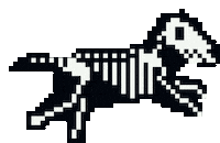 ellyzk pixel running horse fast Sticker