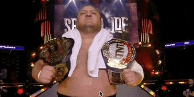 Samoa Joe Wrestling GIF by AEWonTV