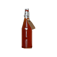 Bottle Sticker by The Rabbit Hutch
