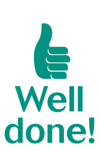 GowerCollegeSwansea green thumbs up well done gcs Sticker
