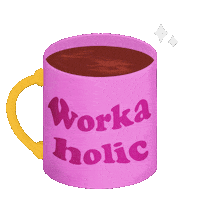 Coffee Work Sticker