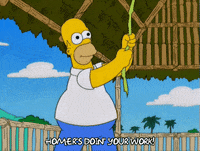 happy homer simpson GIF