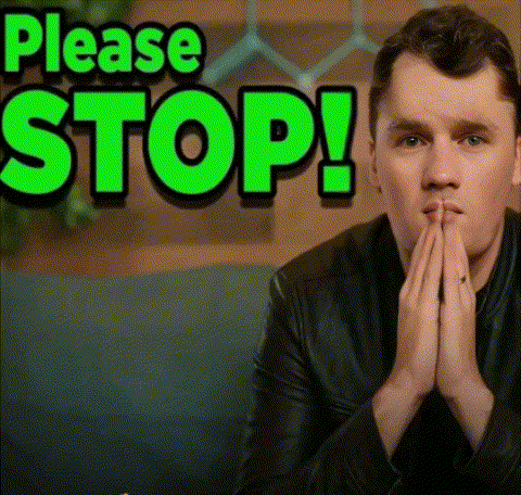 Stop Please GIF