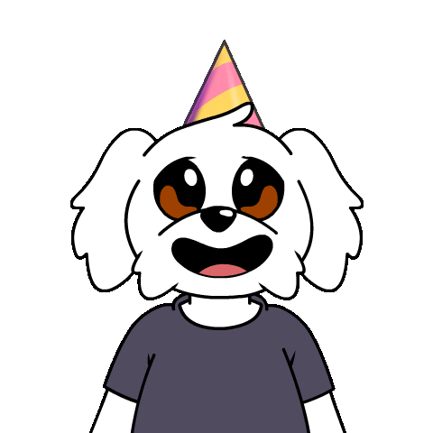 Happy Birthday Love Sticker by BoDoggos
