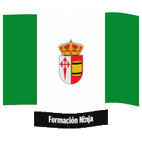 Flag Spain Sticker by Formación Ninja