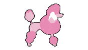 MagnoliaAgency dog pink work marketing Sticker