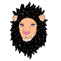 Art Leo Sticker by Robin Eisenberg