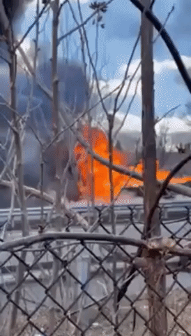 Gas Tanker Explodes After Crashing on Maryland Highway