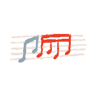 Christmas Musica Sticker