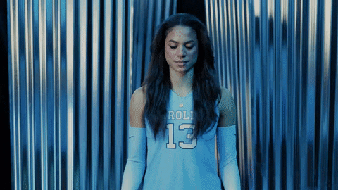 North Carolina Volleyball GIF by UNC Tar Heels