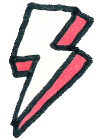 Lightning Derby Sticker by derbydolls