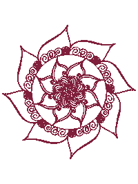 Techiaasd mandala texia techiaasd Sticker