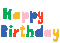 Celebrate Happy Birthday Sticker