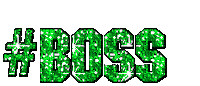 Boss Sparkle Sticker by PARRISLONDON