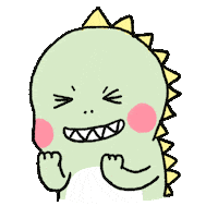 Dinosaur Sticker by PeggySu