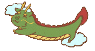 New Year Dragon Sticker by Alice's illustration