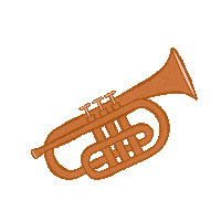 Non Profit Trumpet Sticker by Folk Alliance International