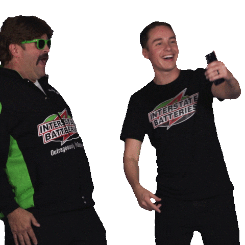 Driving Christopher Bell Sticker by Interstate Batteries