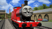 KingsFilmsSiddhant happy train james trains GIF