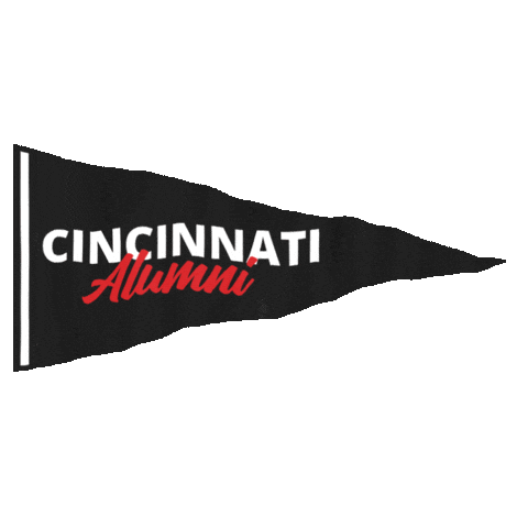 Cincinnati Bearcats Sticker by uofcincyalumni