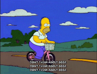 homer simpson beer GIF