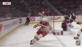 Happy Calgary Flames GIF by NHL