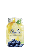 blueicevodkausa huckleberrylemonade blueicehuckleberrylemonade huckandlemonade imyourhuckleberry Sticker