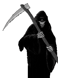 pop up death Sticker