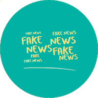 Fake News Myth Busting Sticker by TBWA - Santiago, Mangada, Puno