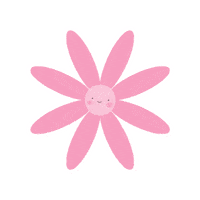 Rosa Flor Sticker