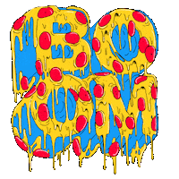 Pizza Boom Sticker by deladeso