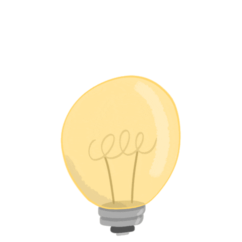 Idea Lightbulb Sticker by Artips Factory