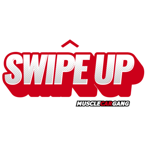 Swipe Up Ford Sticker by Muscle Car Gang