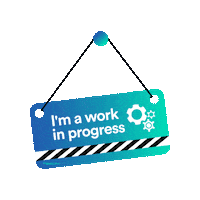 tekionforceindia work work in progress tekion working mode Sticker