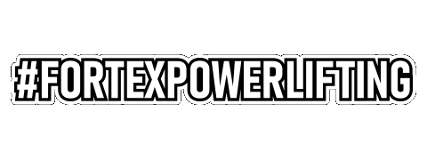 Fortex Powerlifting Sticker by Fortex Fitness