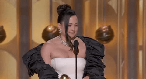 Lily Gladstone No Words GIF by Golden Globes