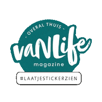 Camper Sticker by vaNLife magazine