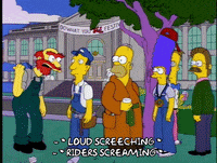 homer simpson professor fink GIF