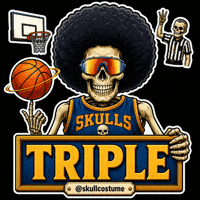 Basketball Skull GIF