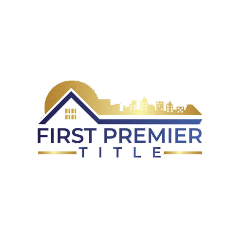 FirstPremierTitle giphygifmaker real estate commercial title Sticker