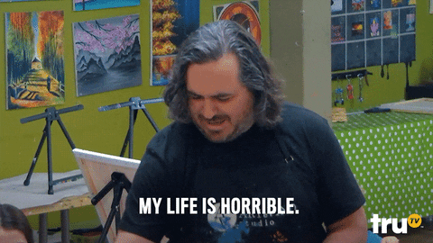 impractical jokers my life is horrible GIF by truTV