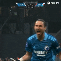 Celebration Shout GIF by F.C. København